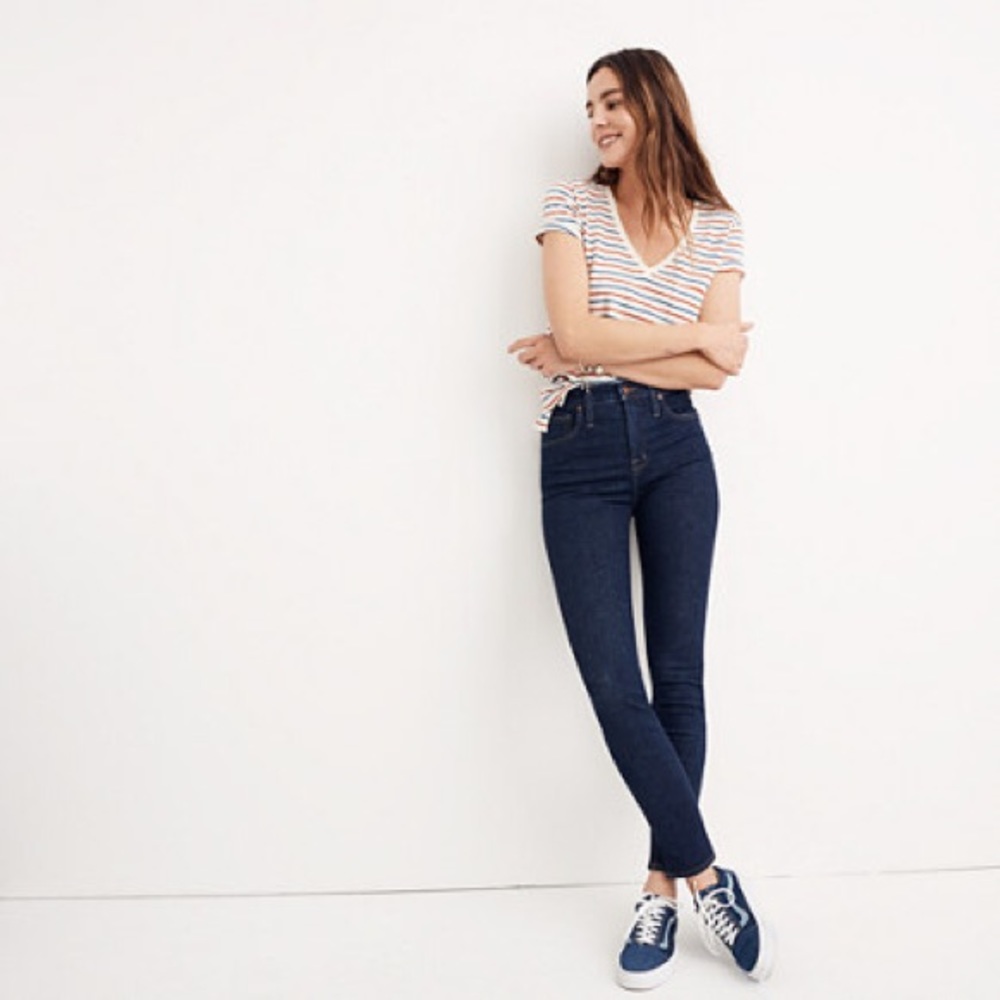 Madewell High Rise Skinny Jeans